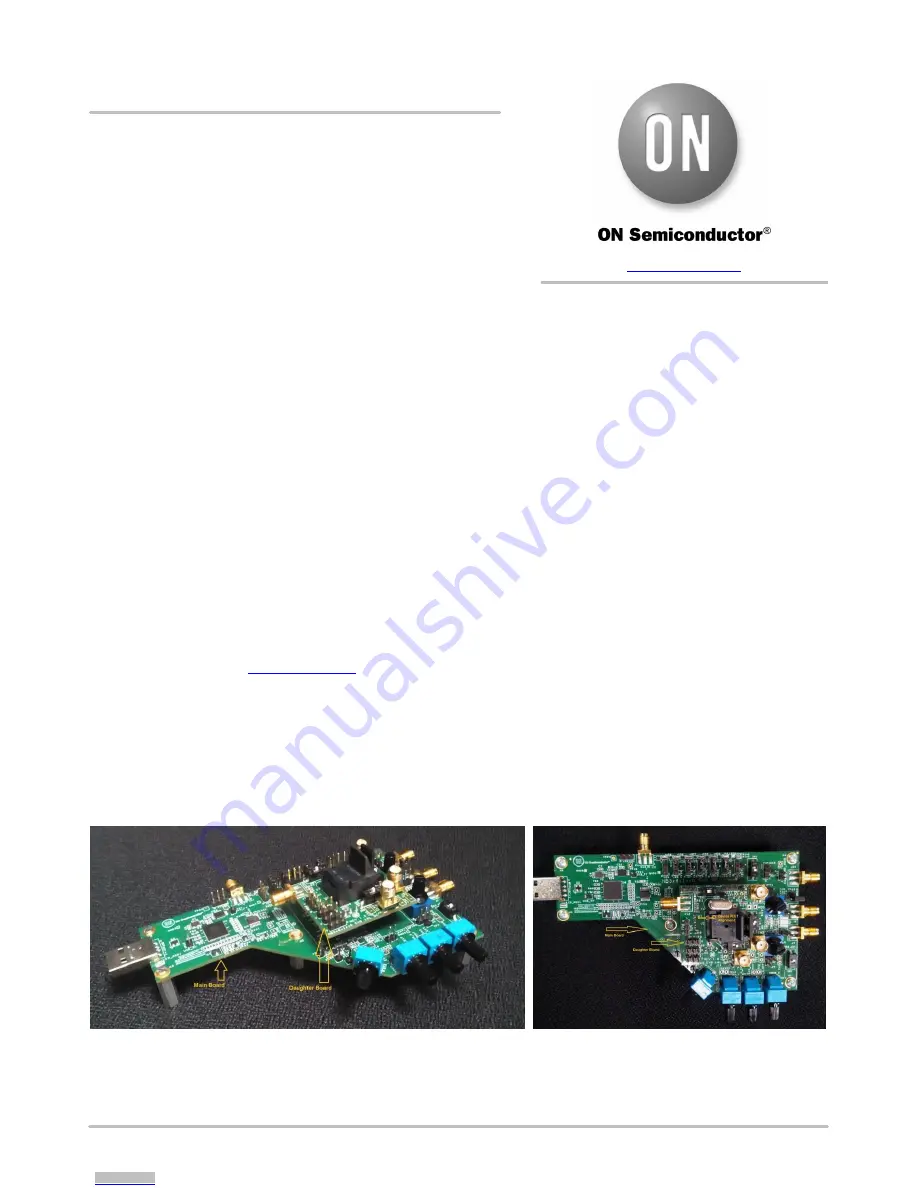 ON Semiconductor NB3H63143G Manual Download Page 1