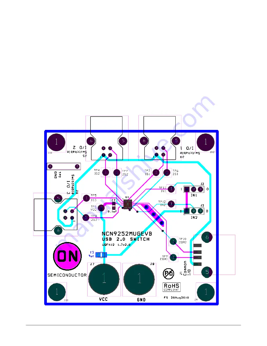 ON Semiconductor NCN9252MUGEVB User Manual Download Page 4