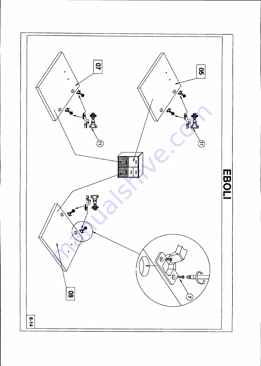 on24 EBOLI 19 300 350 Assembling Instruction Download Page 8