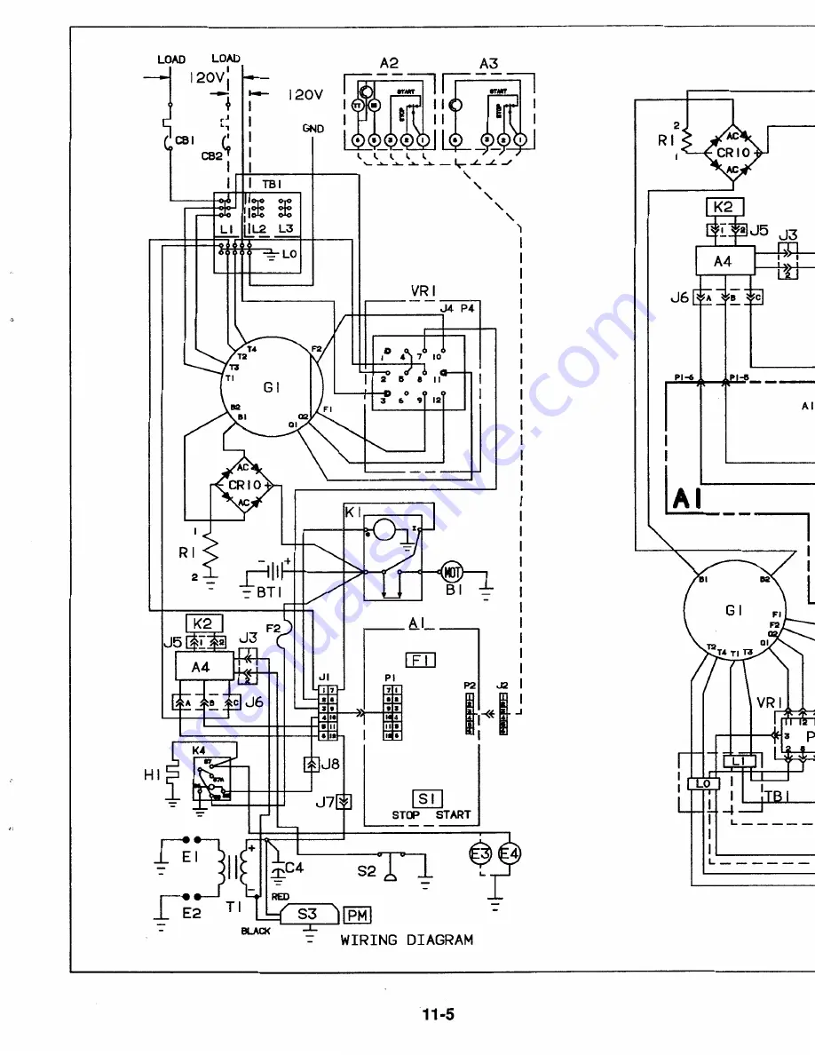 Onan 7NHM-FA/26105F Service Manual Download Page 129