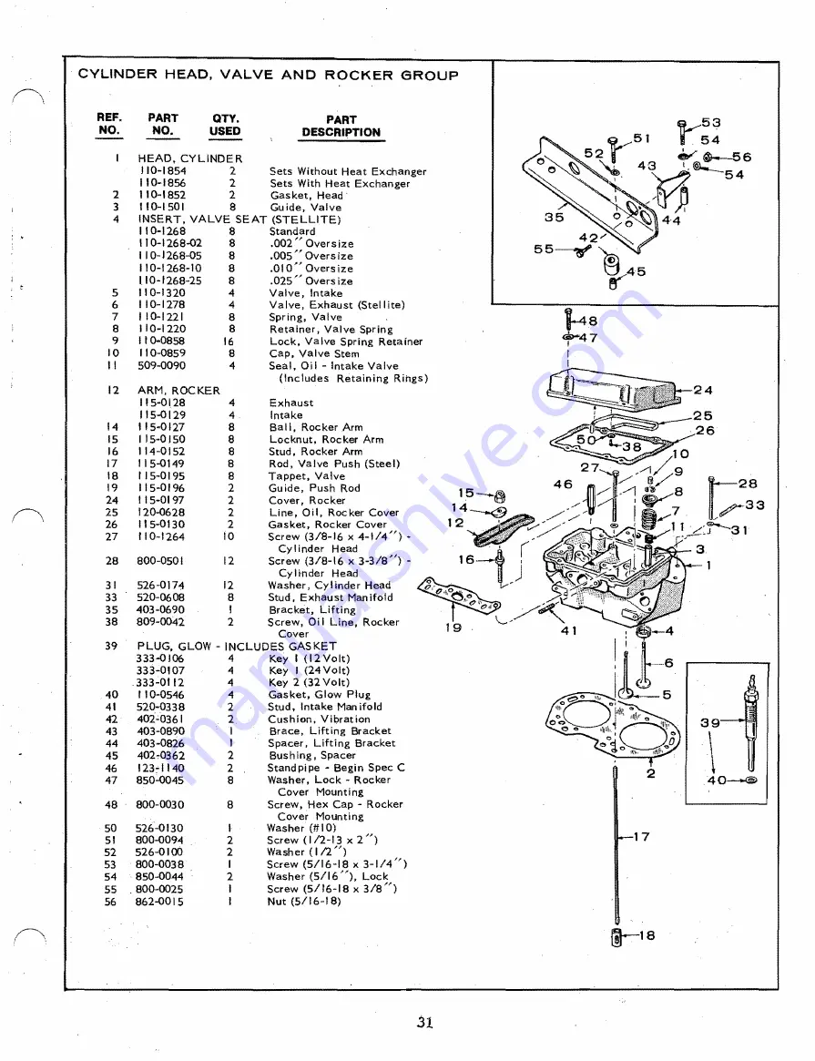 Onan MDJF Series Operator'S Manual And Parts Catalog Download Page 33