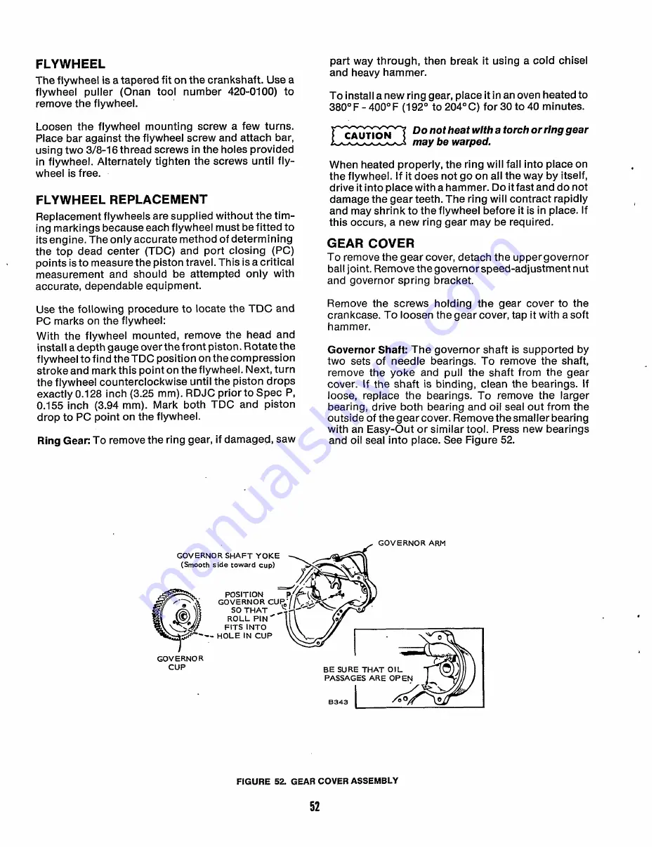 Onan RDJC Service Manual Download Page 54