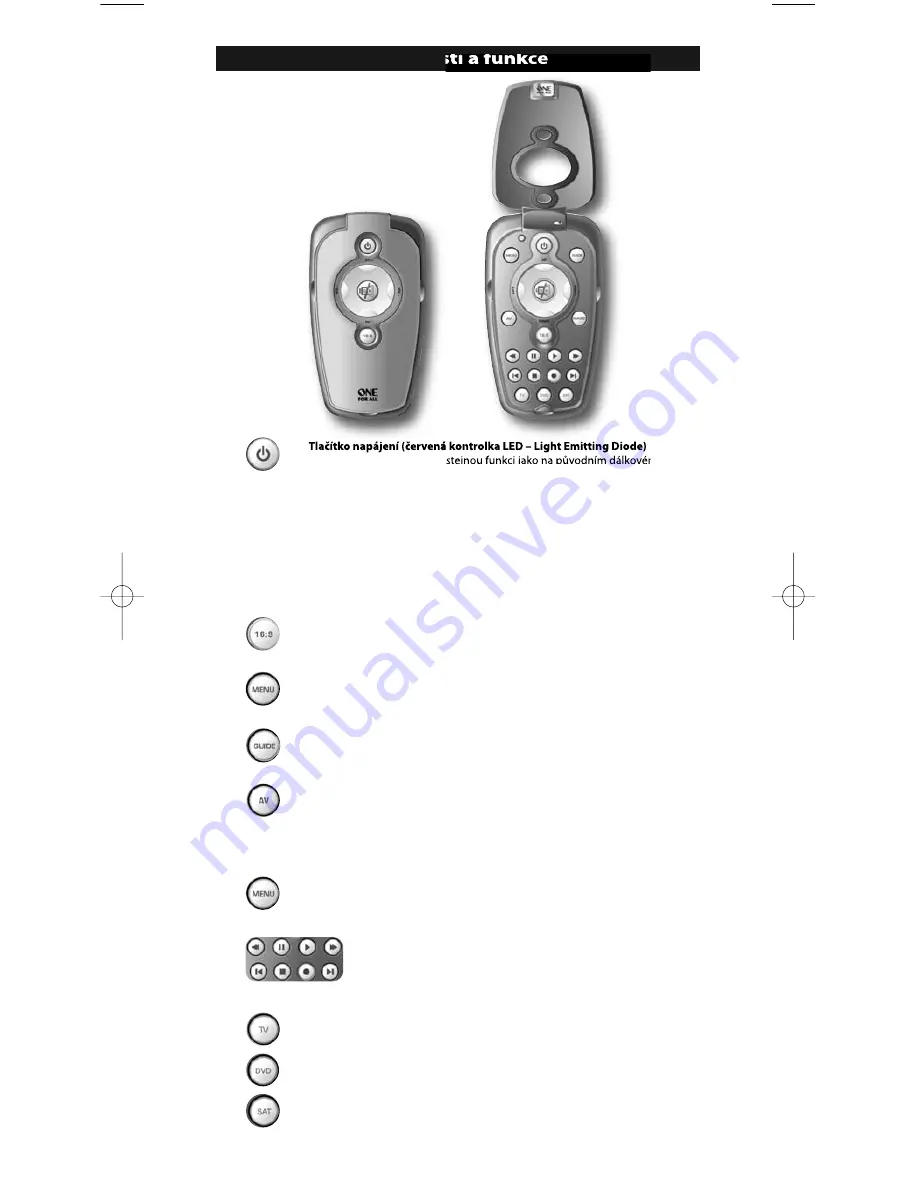 One for All URC-6230 Instruction Manual Download Page 48