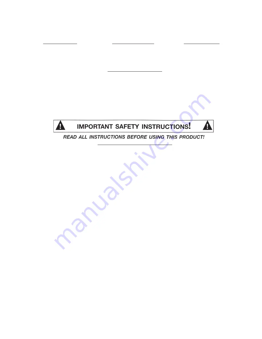 One Stop Gardens 95745 Assembly And Operating Instructions Download Page 2