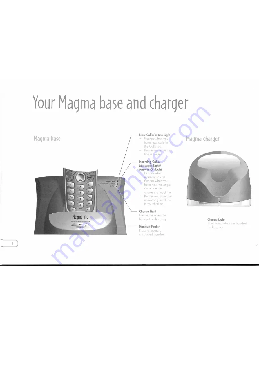 ONE.TEL Magma 110 User Manual Download Page 9