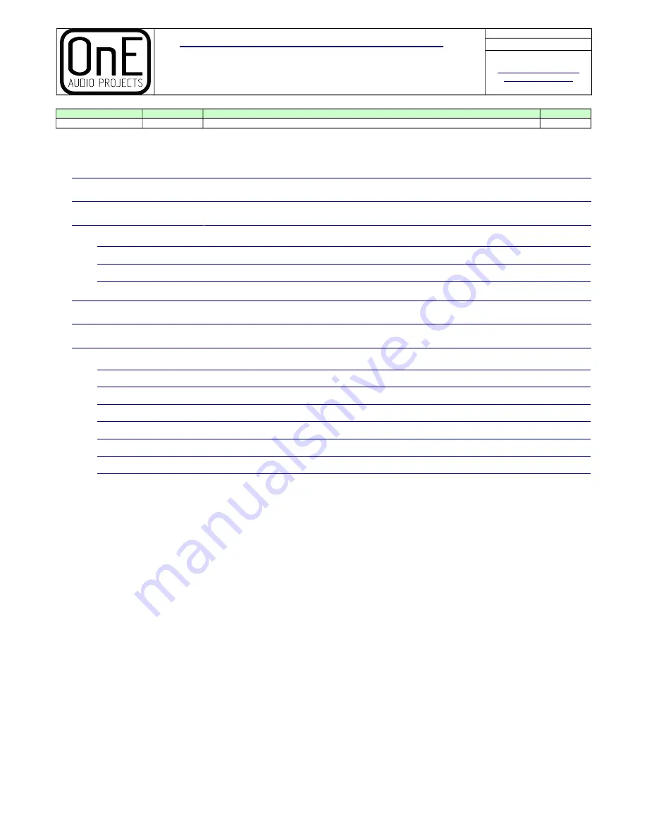 ONE EOSC10KV3 User Manual Download Page 1