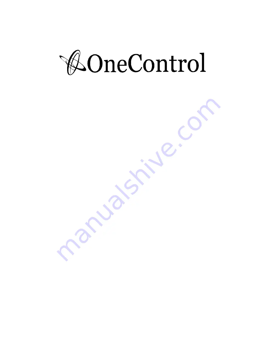 OneControl Salamandra Tail Loop User Manual Download Page 1