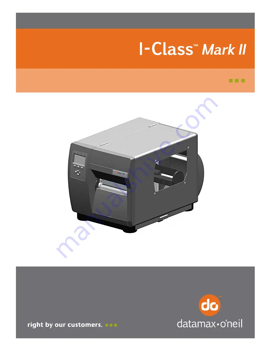 Oneil I-class Mark II Instructions Manual Download Page 1