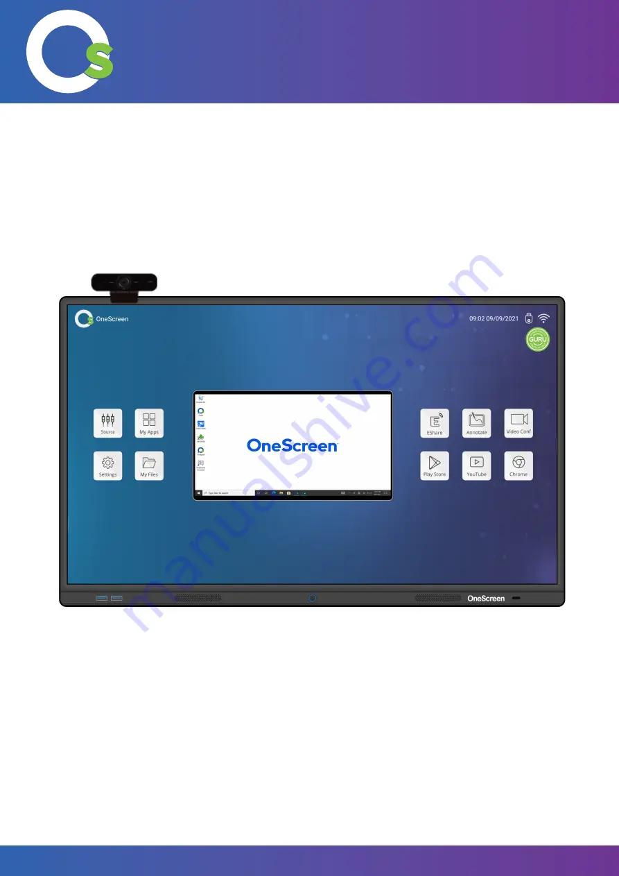 OneScreen TL6 Hardware Manual Download Page 31