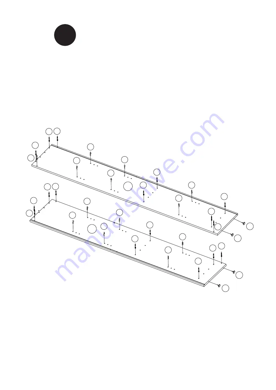 Onespace 50-LD01CHSHLF Assembly Instructions Manual Download Page 5