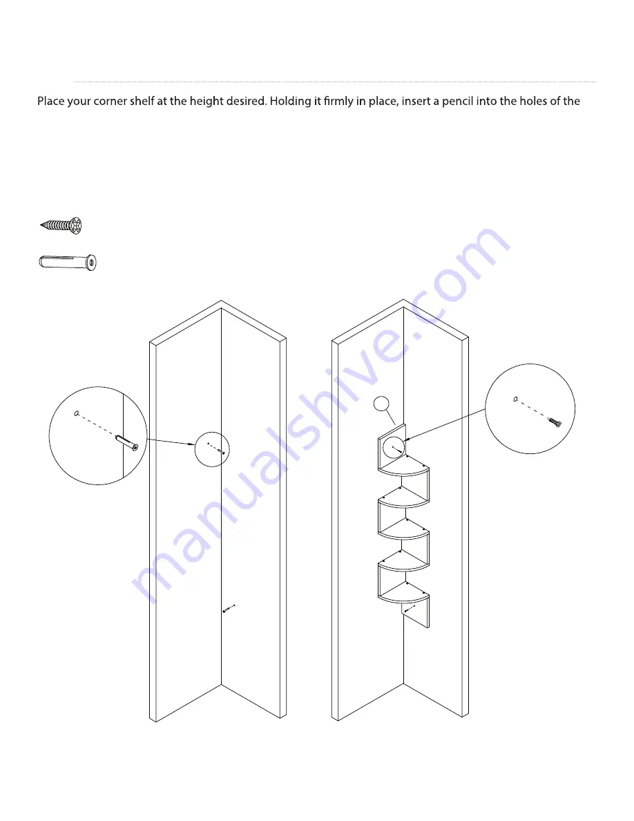 Onespace 50-SH0105 Assembly Instructions Manual Download Page 5