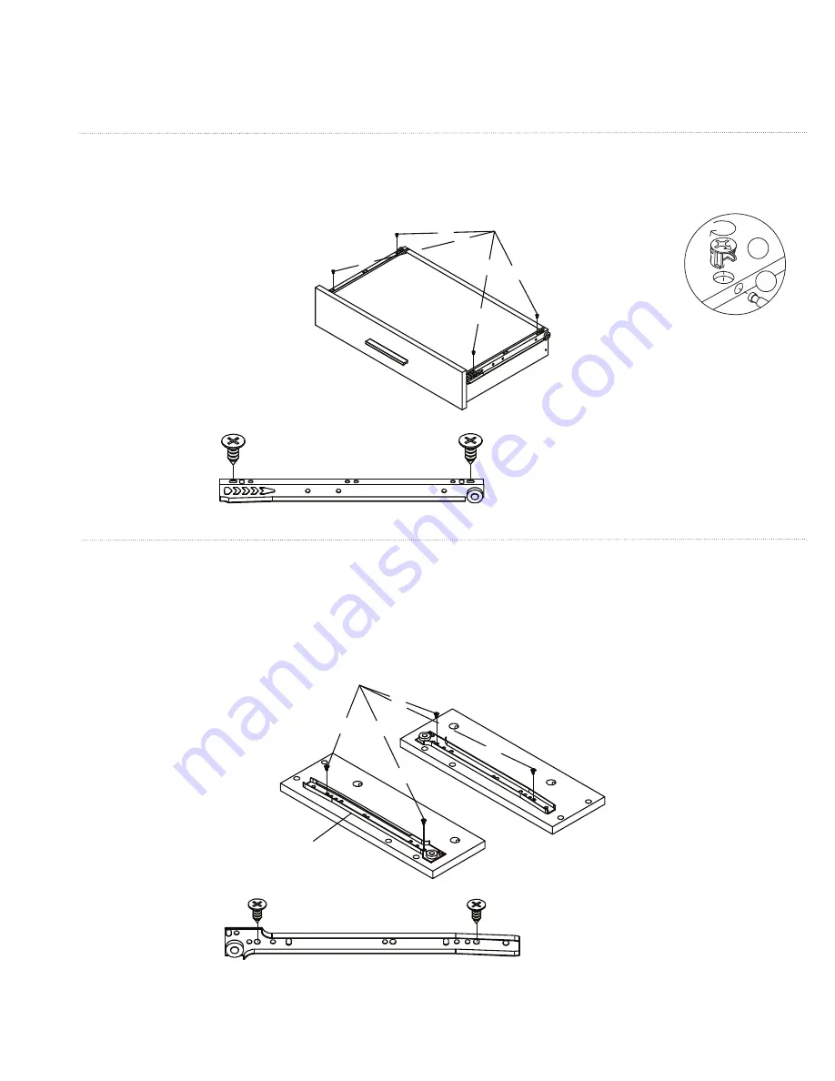 Onespace Basics 50-LD02OK Assembly Instructions Manual Download Page 8