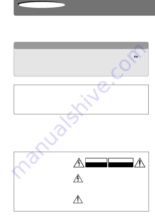 Onkyo A-905X Instruction Manual Download Page 2