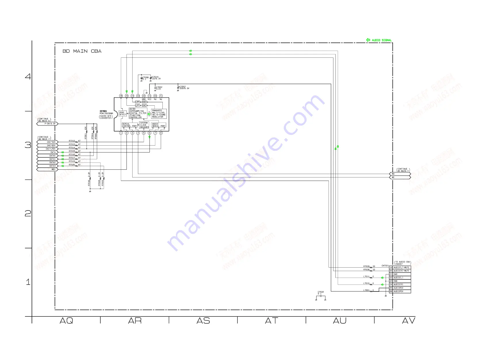 Onkyo BD-SP808BCDC1N Service Manual Download Page 46