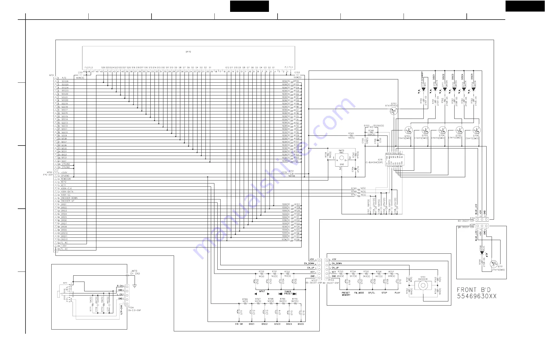 Onkyo DR-C500 Service Manual Download Page 13