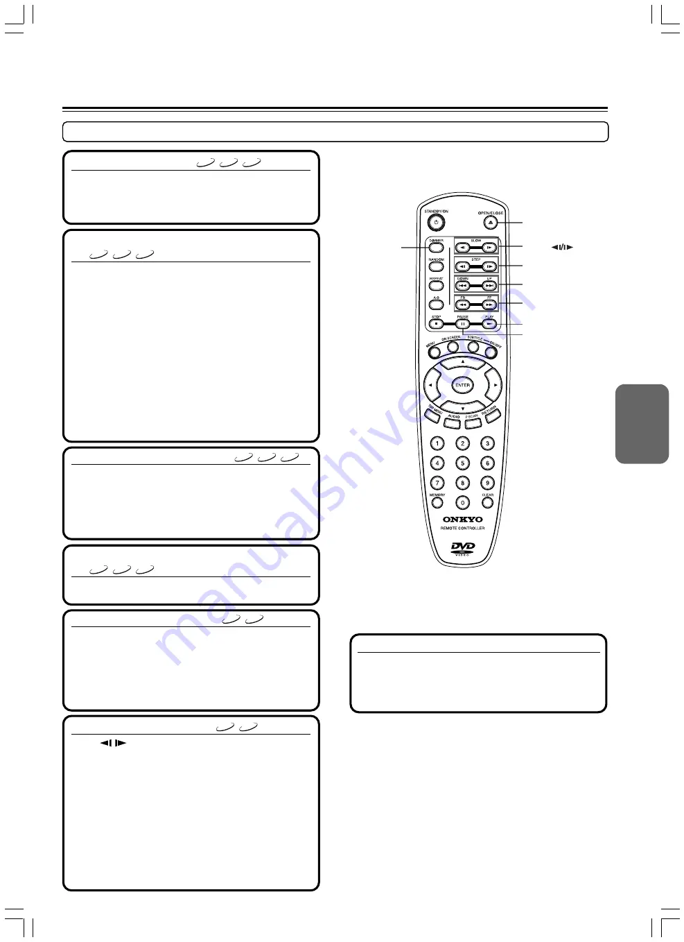 Onkyo DV-SP300 Instruction Manual Download Page 19