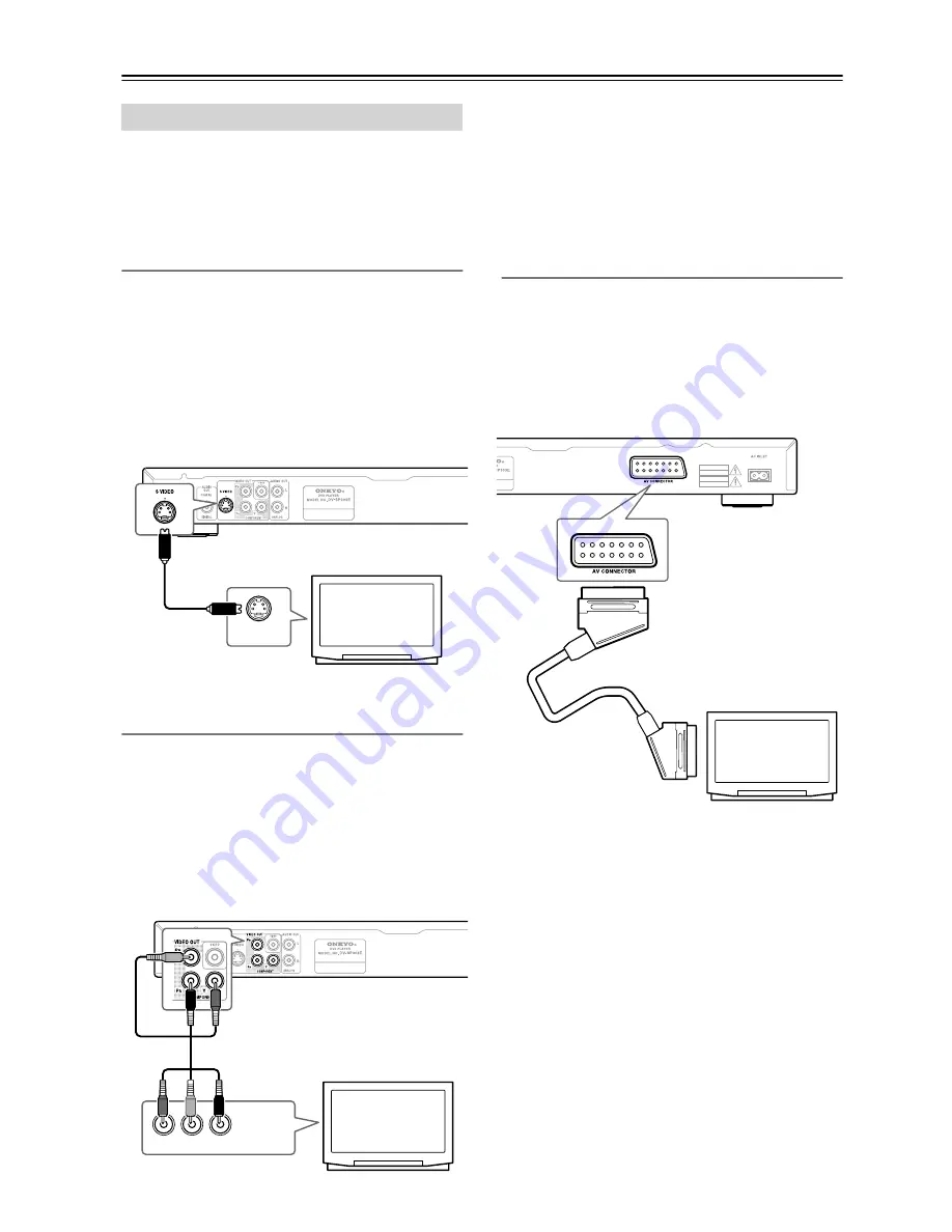 Onkyo DV-SP303 (French) Manuel D'Instructions Download Page 20