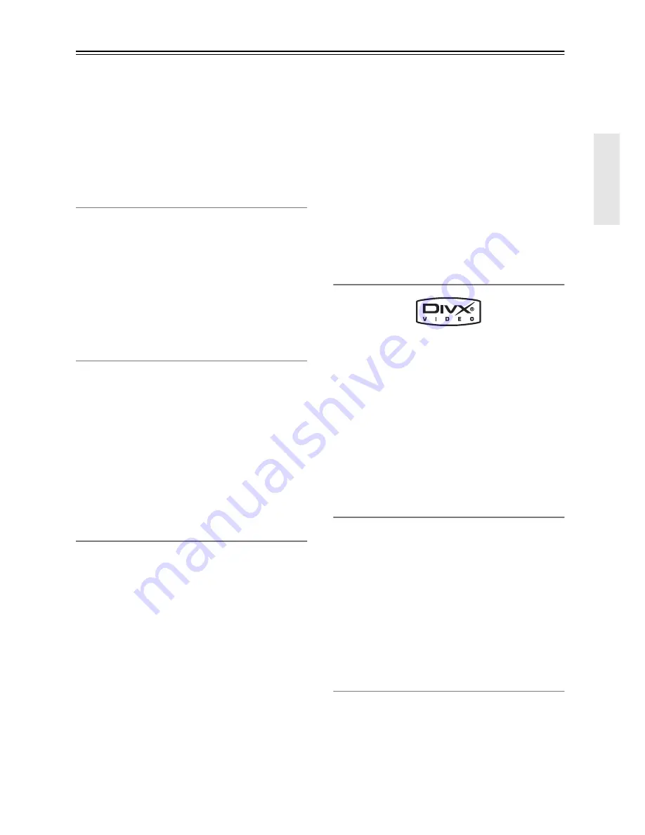 Onkyo DV-SP303 (French) Manuel D'Instructions Download Page 117