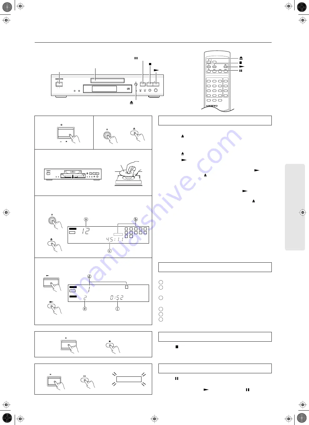 Onkyo DX-7333 Instruction Manual Download Page 7