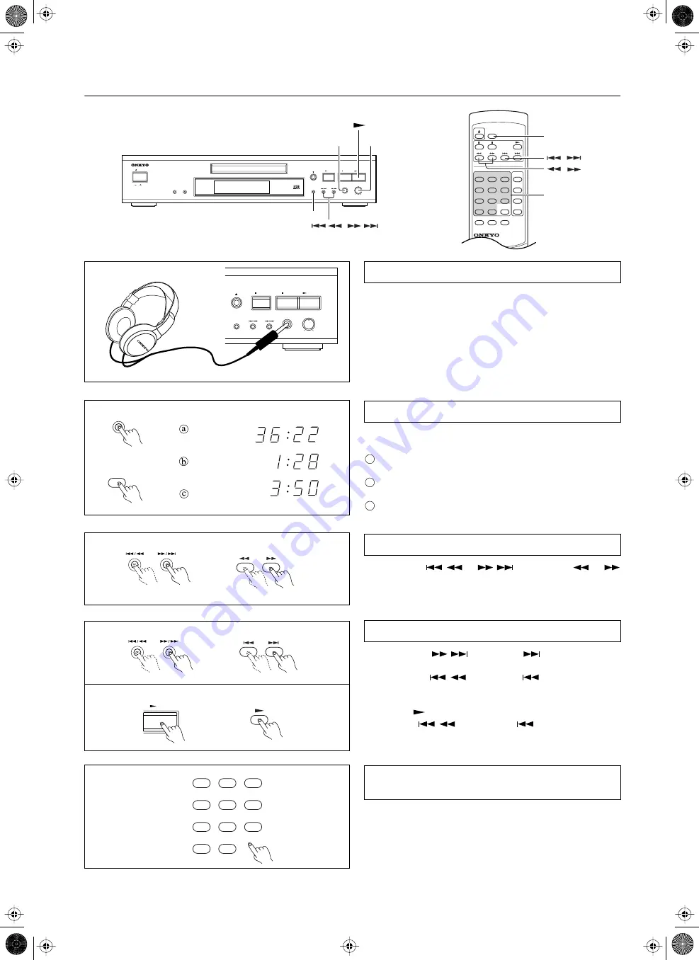 Onkyo DX-7333 Instruction Manual Download Page 8