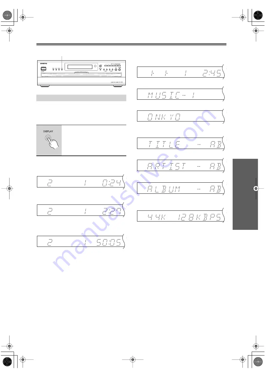 Onkyo DX-C390 Instruction Manual Download Page 19