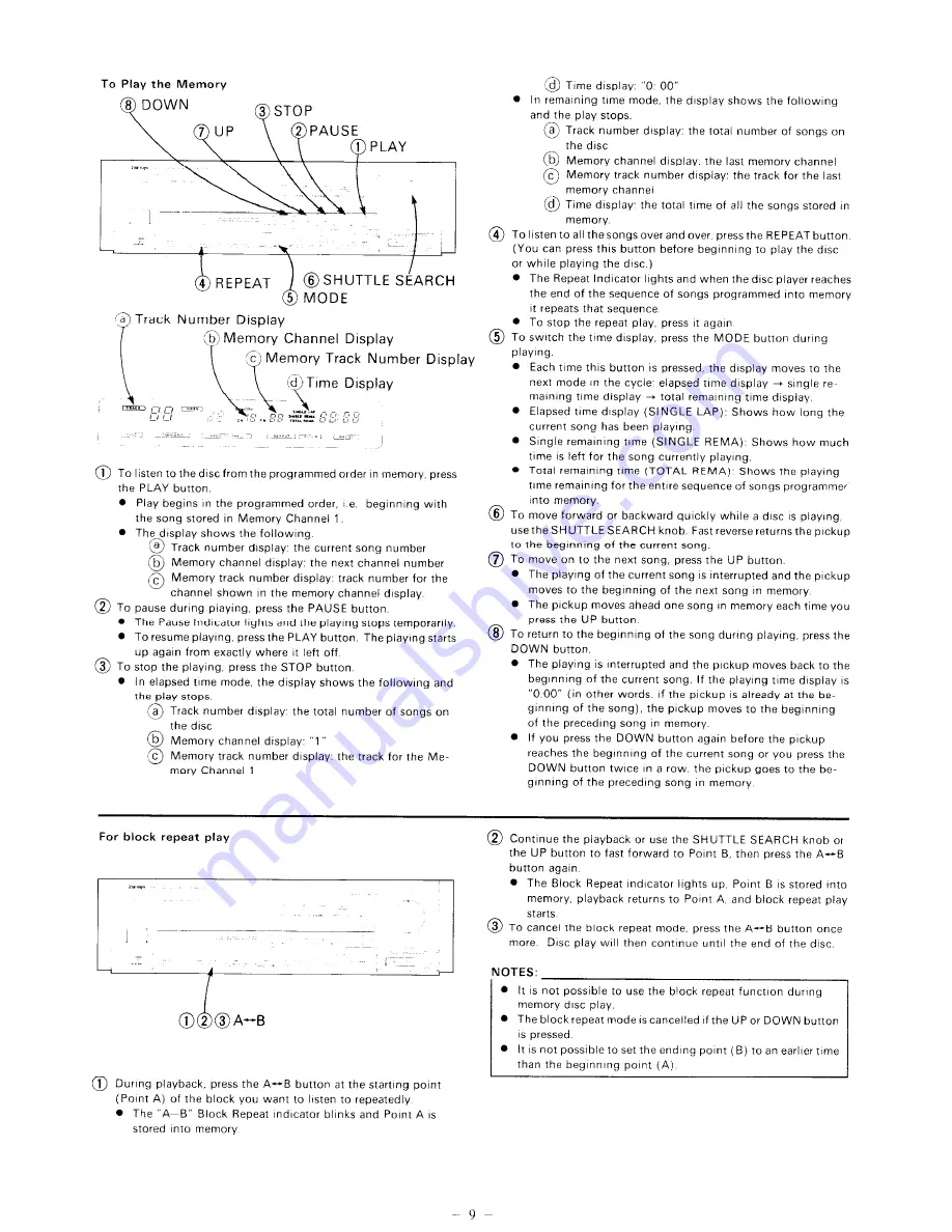 Onkyo DX-G10 Instruction Manual Download Page 10