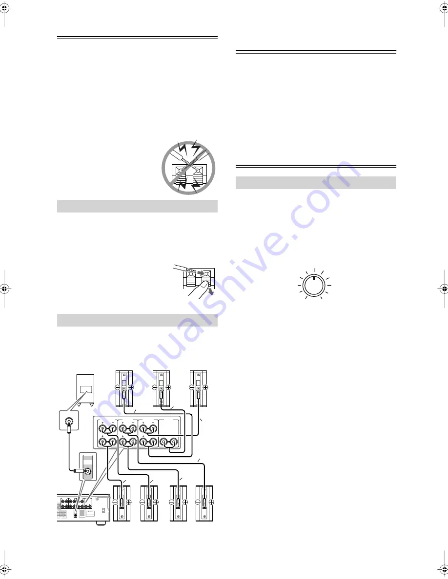 Onkyo HT750 - SKS 7.1-CH Home Theater Speaker Sys Instruction Manual Download Page 6