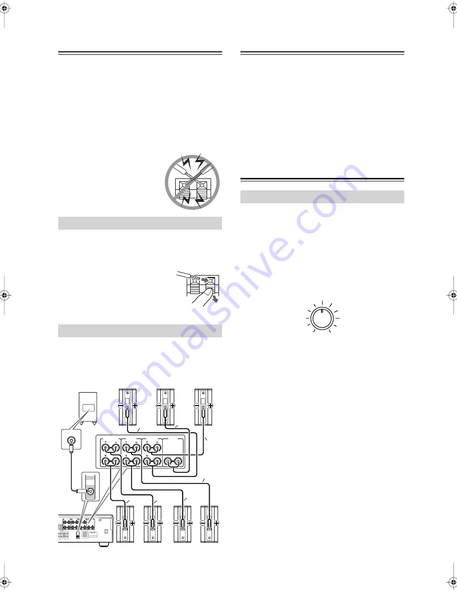 Onkyo HT750 - SKS 7.1-CH Home Theater Speaker Sys Скачать руководство пользователя страница 14