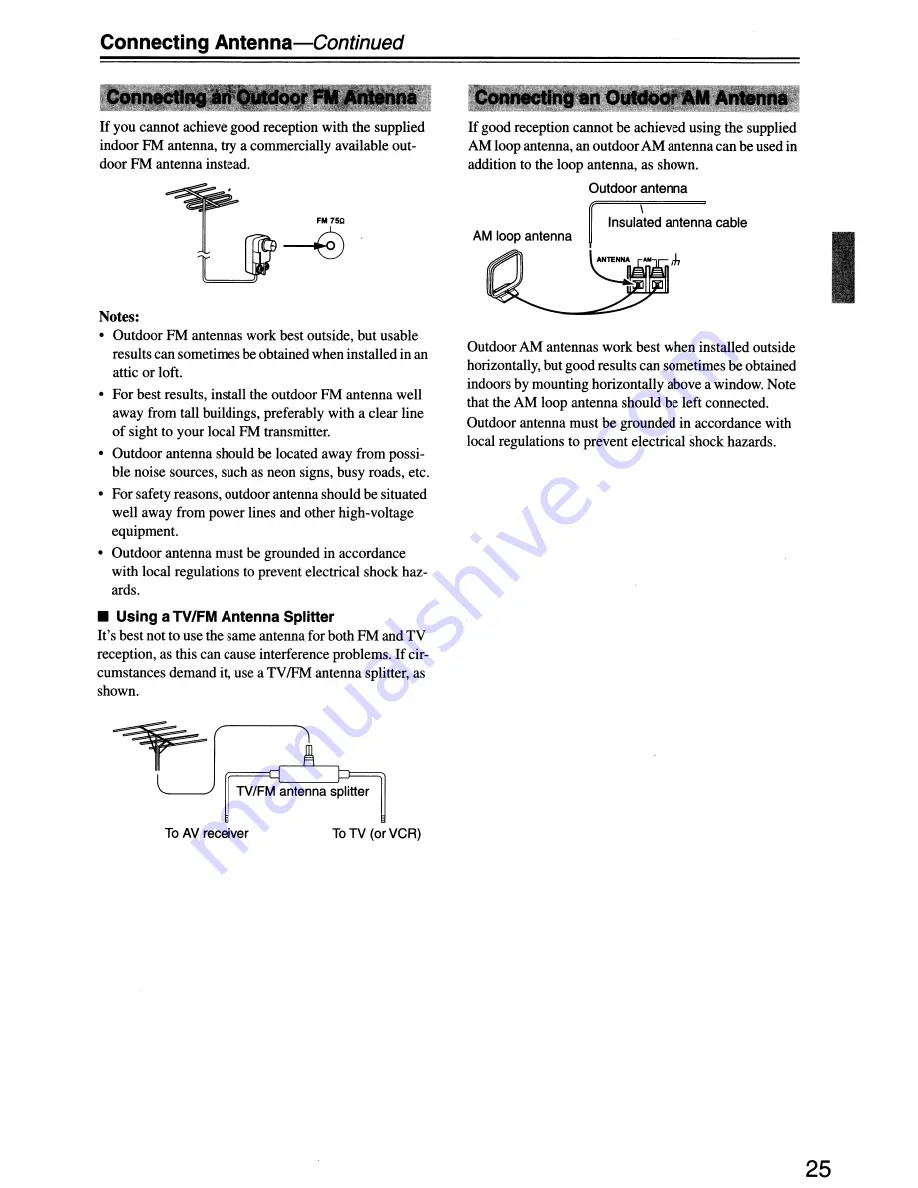 Onkyo HTP-360 Instruction Manual Download Page 25