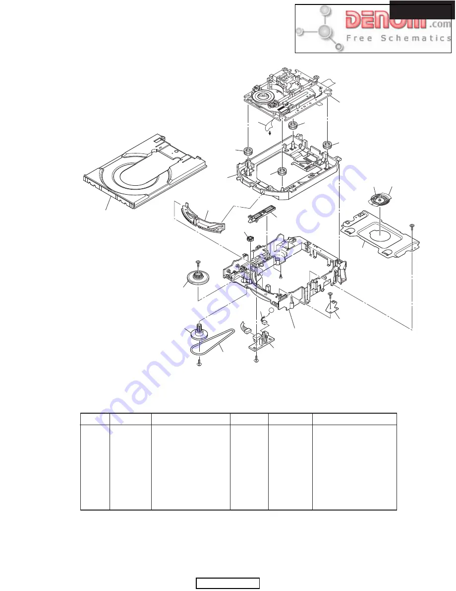 Onkyo PDR-155 Service Manual Download Page 8