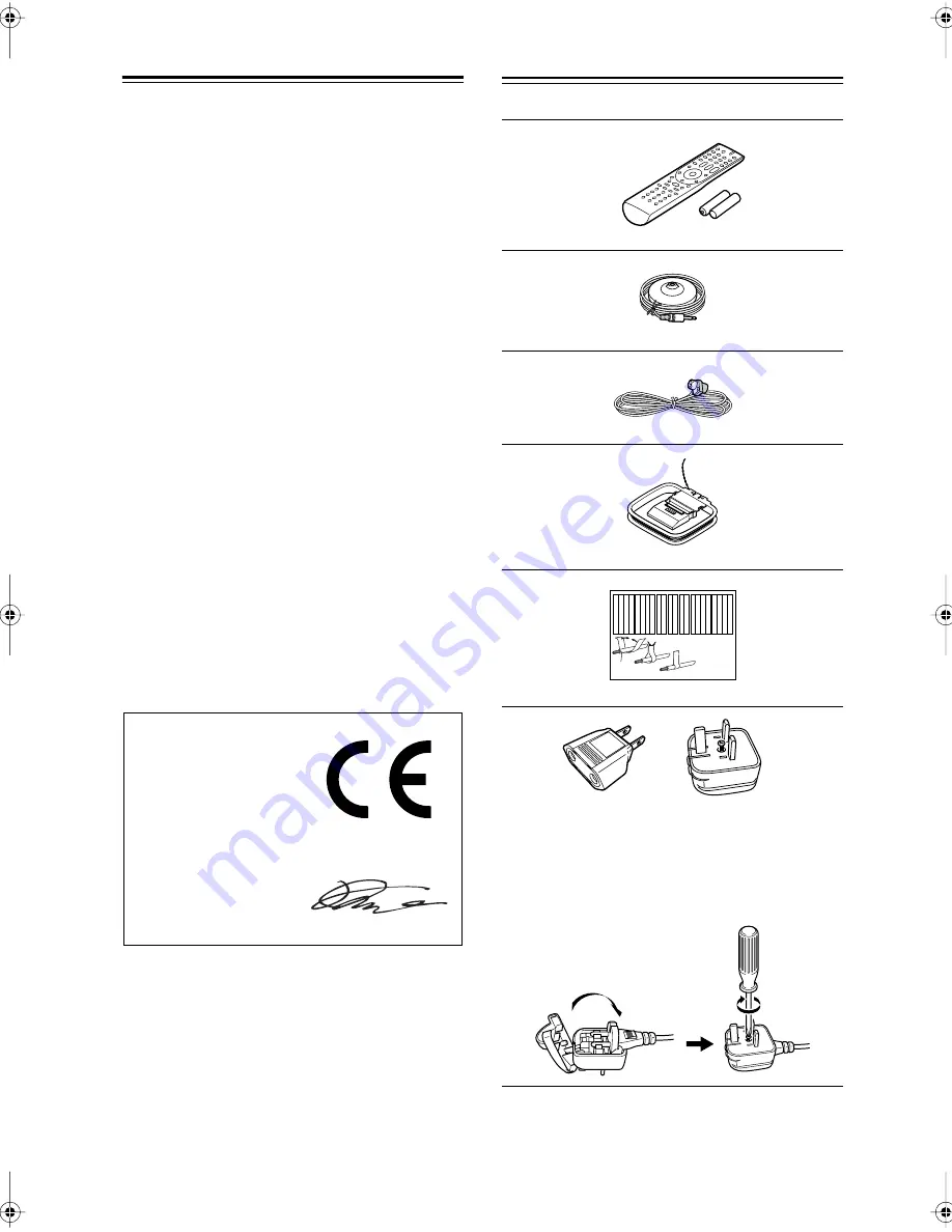 Onkyo SR506S - AV Receiver Instruction Manual Download Page 4