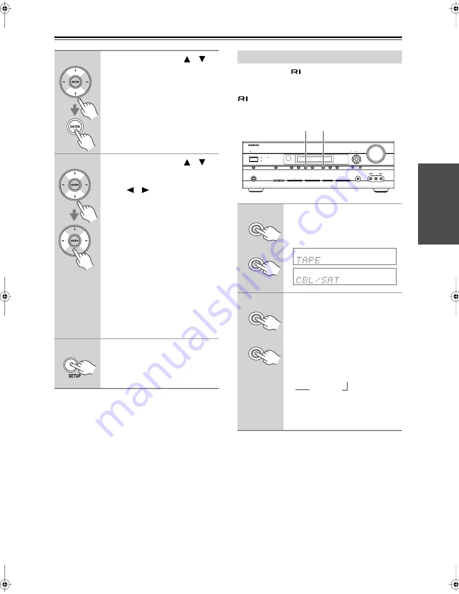 Onkyo SR506S - AV Receiver Скачать руководство пользователя страница 43