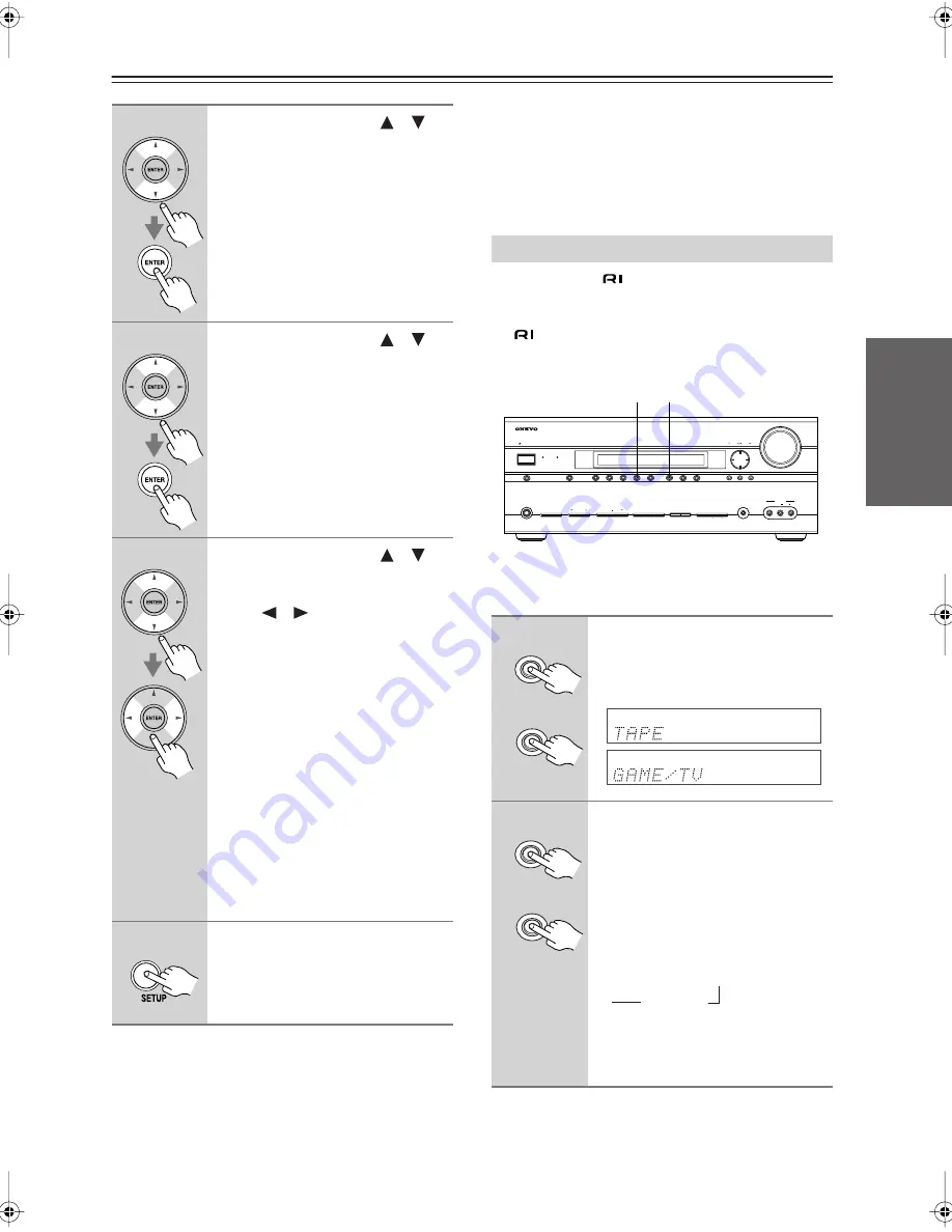 Onkyo SR606S - AV Receiver Скачать руководство пользователя страница 45