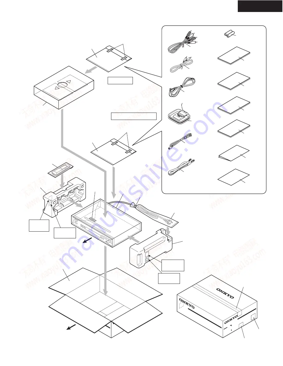 Onkyo T-4555 - Radio Tuner Service Manual Download Page 9