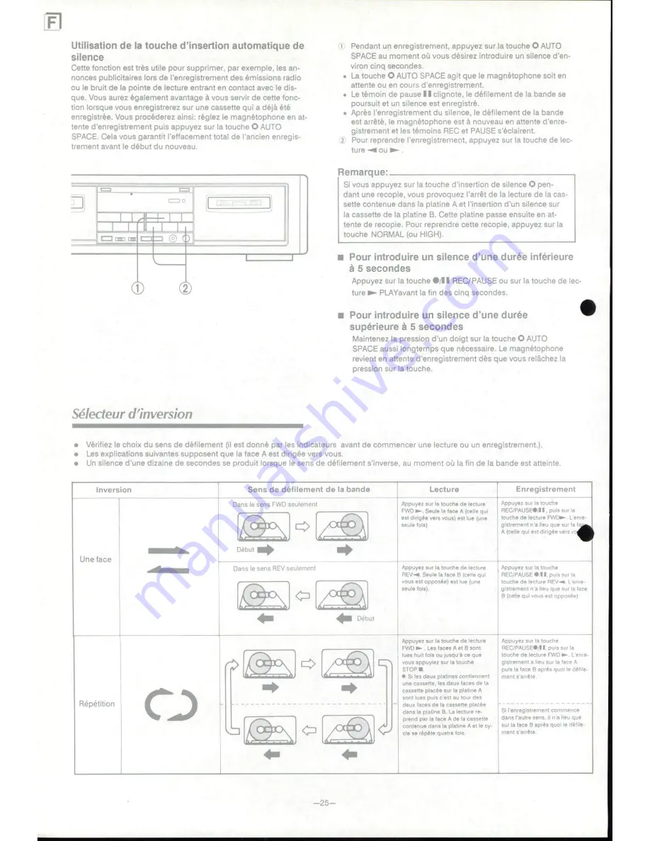 Onkyo TA-RW313 Instruction Manual Download Page 26