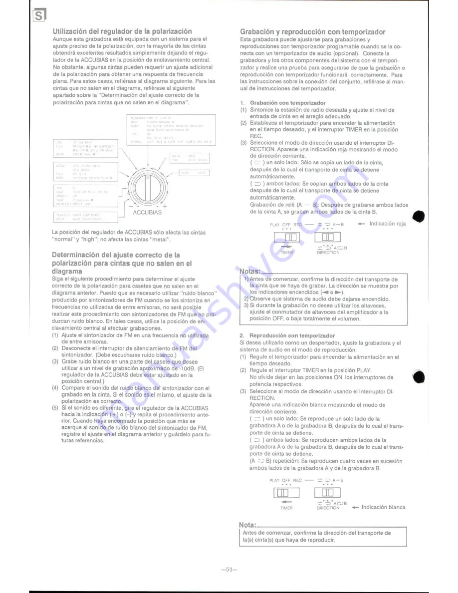 Onkyo TA-RW909 Instruction Manual Download Page 54