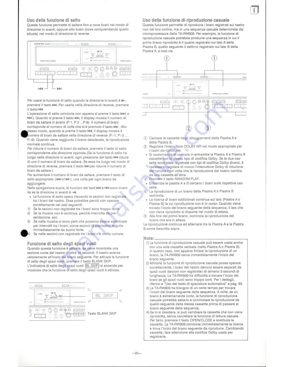 Onkyo TA-RW909 Instruction Manual Download Page 91