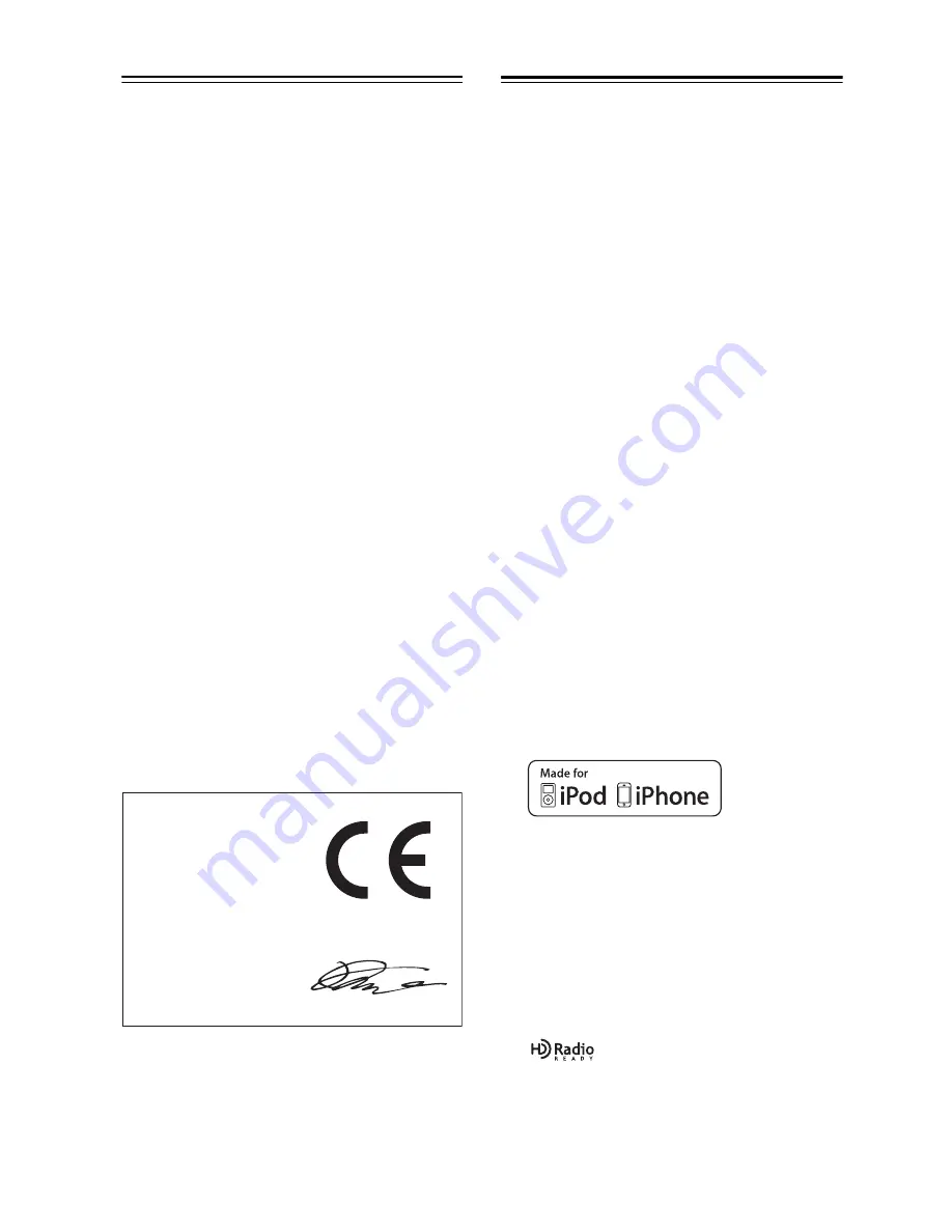 Onkyo TX-8050 Instruction Manual Download Page 4