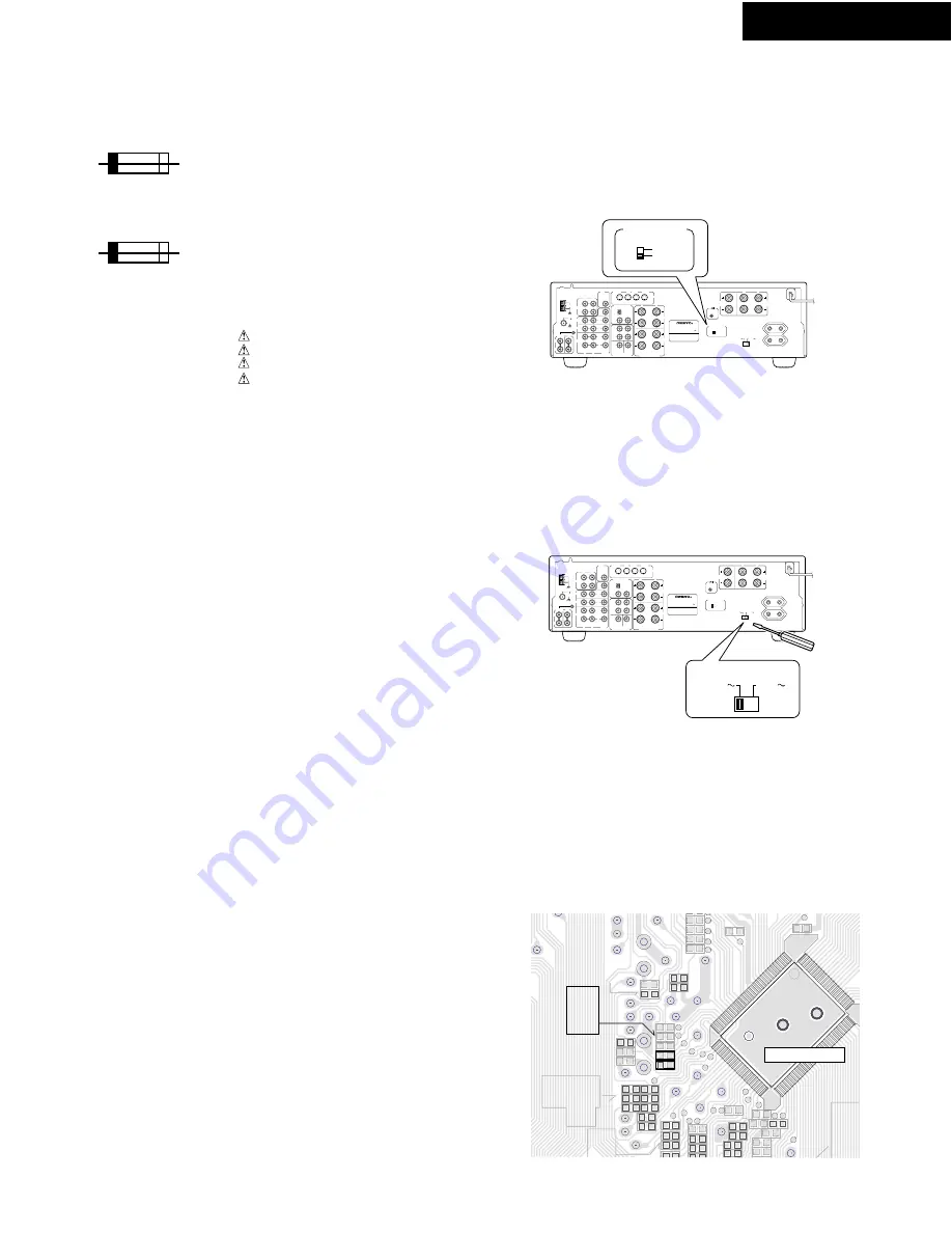 Onkyo TX-DS494 Service Manual Download Page 3