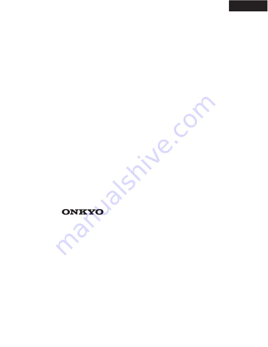 Onkyo TX-NR509 Service Manual Download Page 105