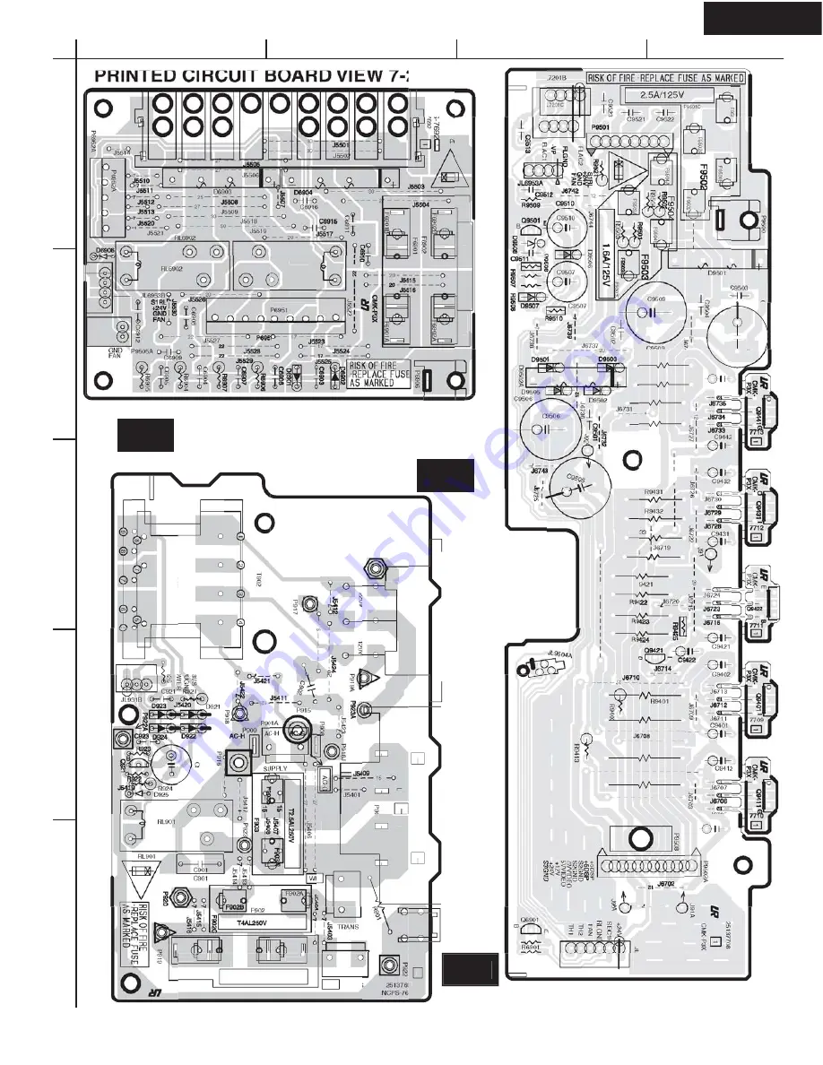 Onkyo TX-NR901 Service Manual Download Page 62