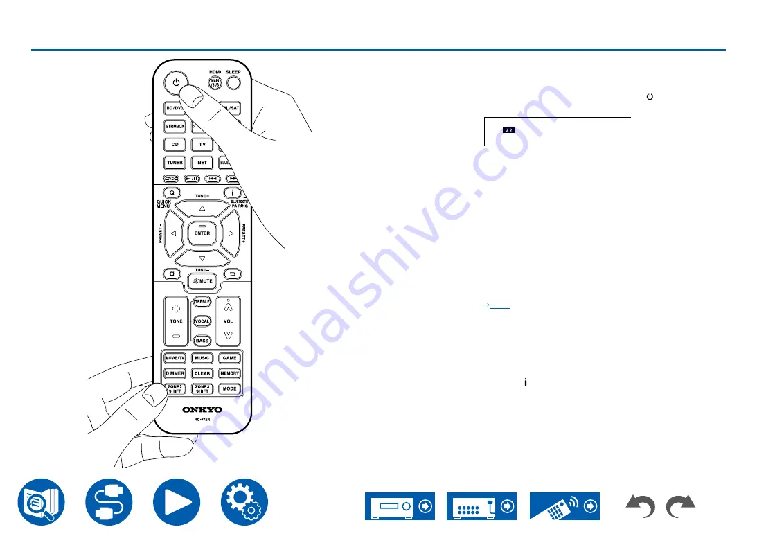 Onkyo TX-RZ50 Instruction Manual Download Page 108