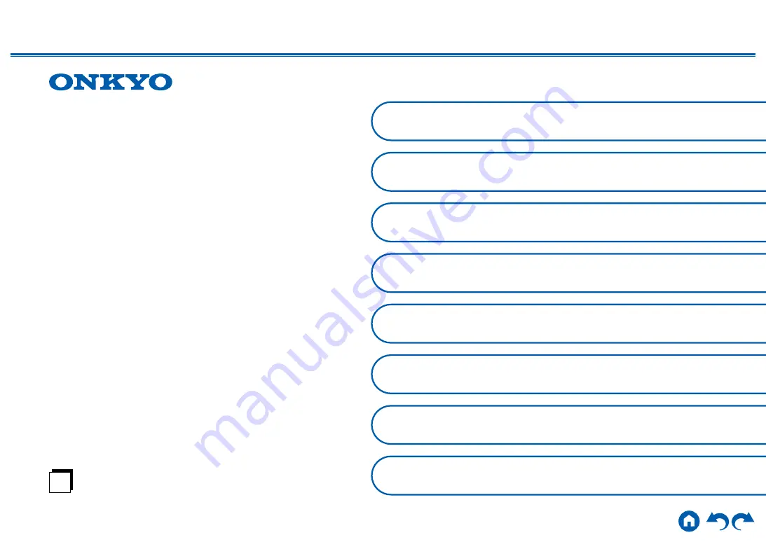 Onkyo TX-RZ630 Instruction Manual Download Page 1