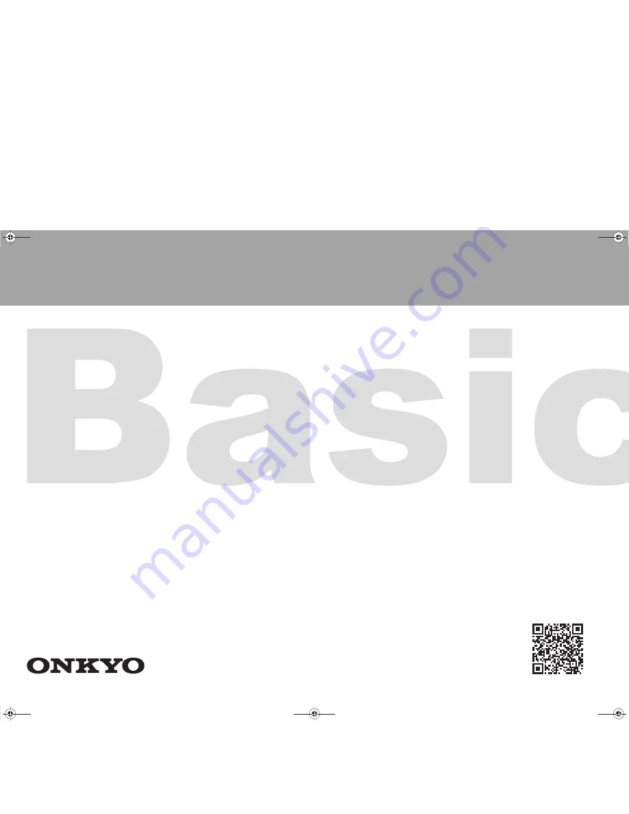 Onkyo TX-RZ710 Basic Manual Download Page 1