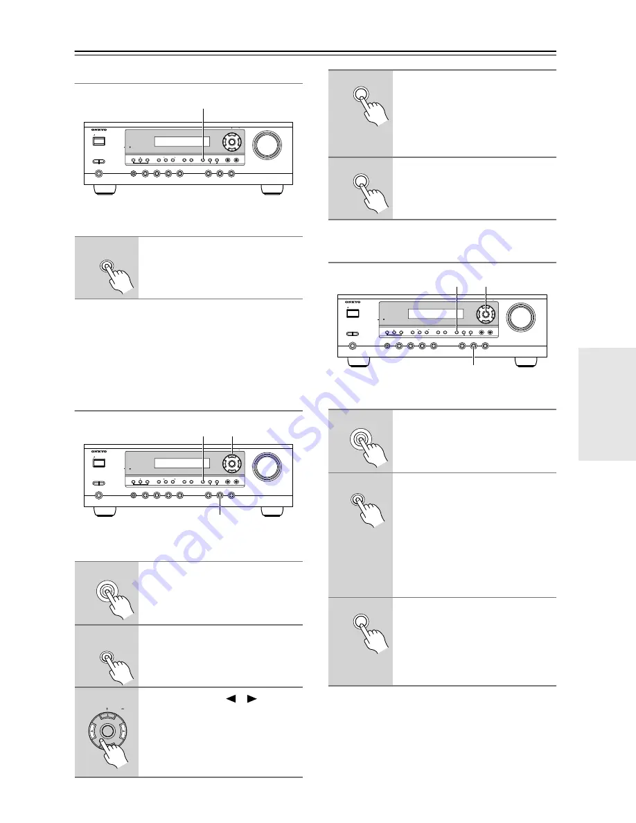 Onkyo TX-SR303 Instruction Manual Download Page 39