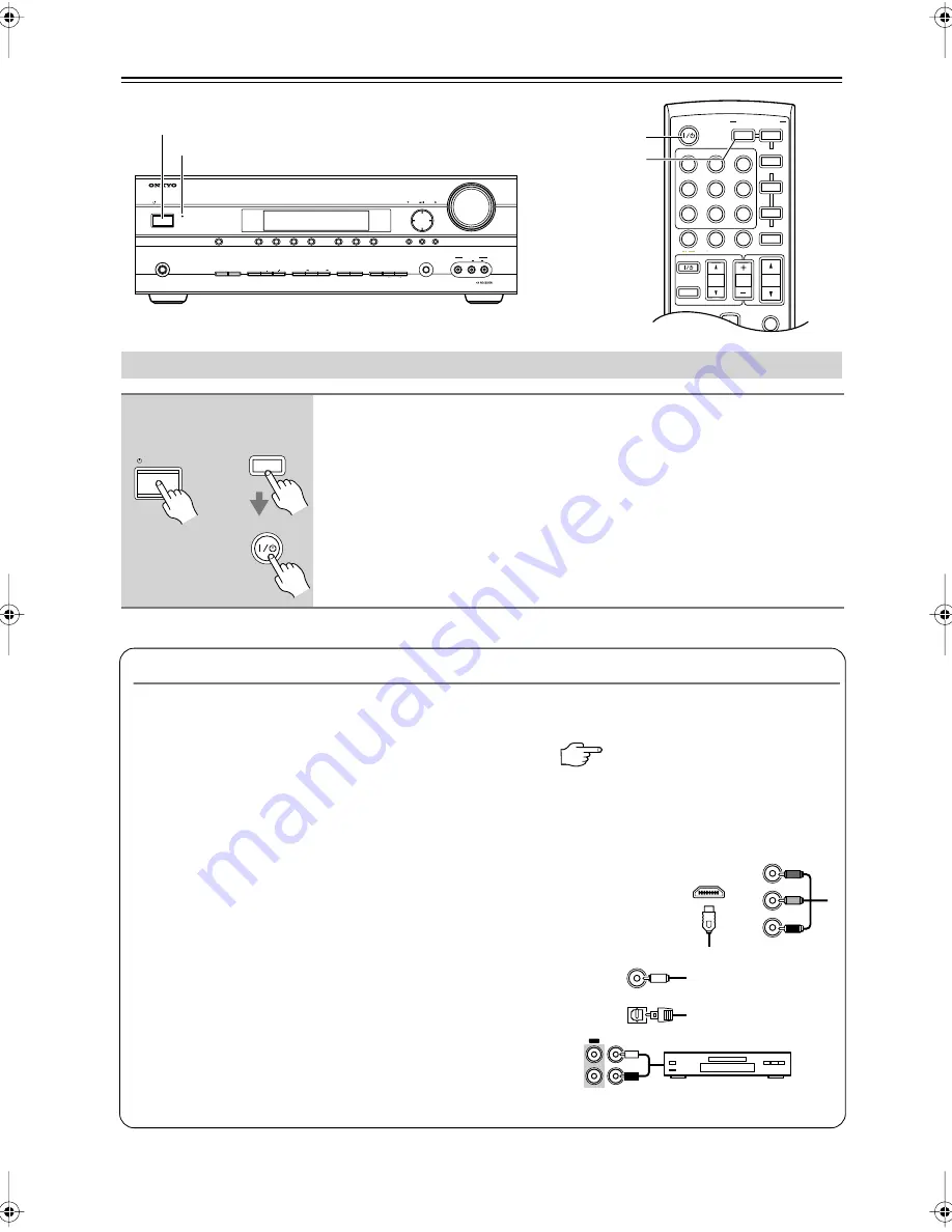 Onkyo TX SR575 - AV Receiver Instruction Manual Download Page 34