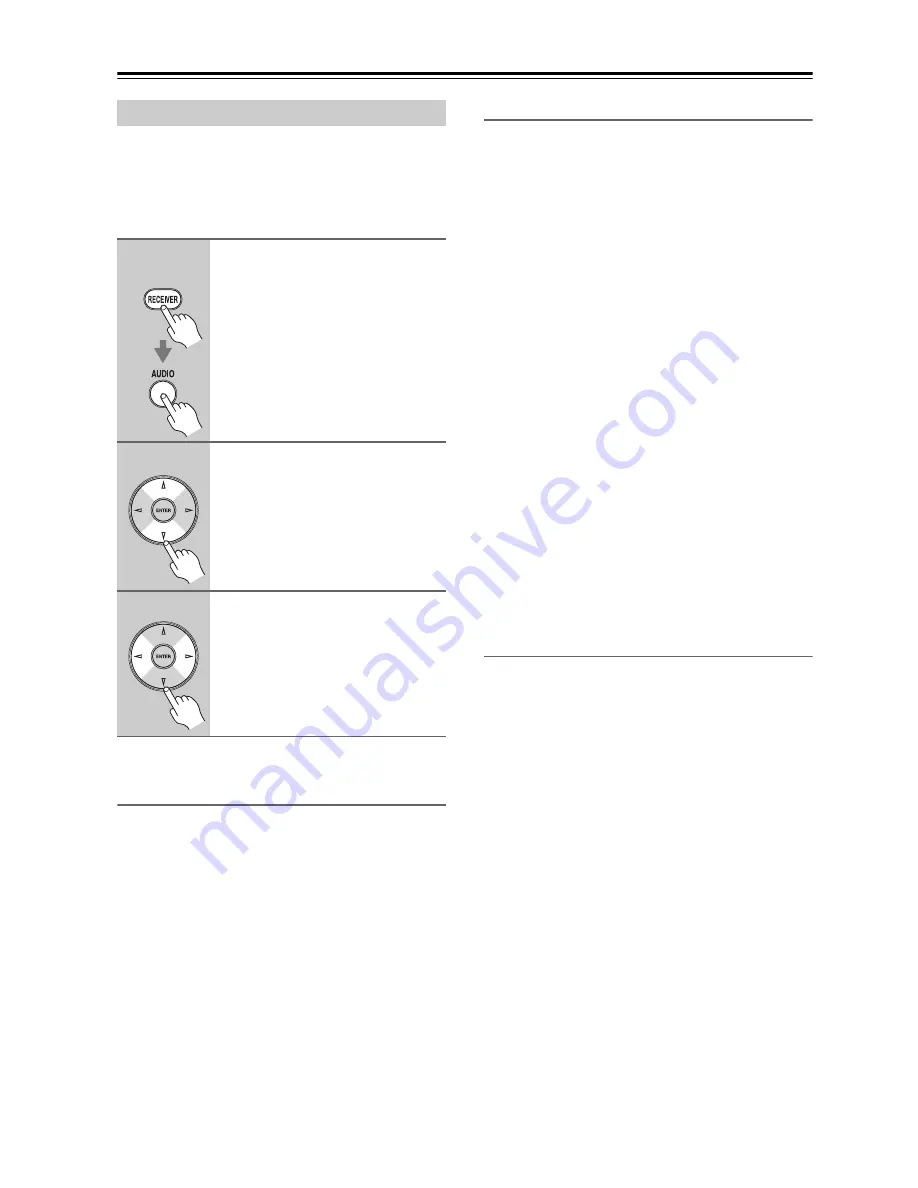 Onkyo TX-SR806 AV Reciever (French) Manuel D'Instructions Download Page 84