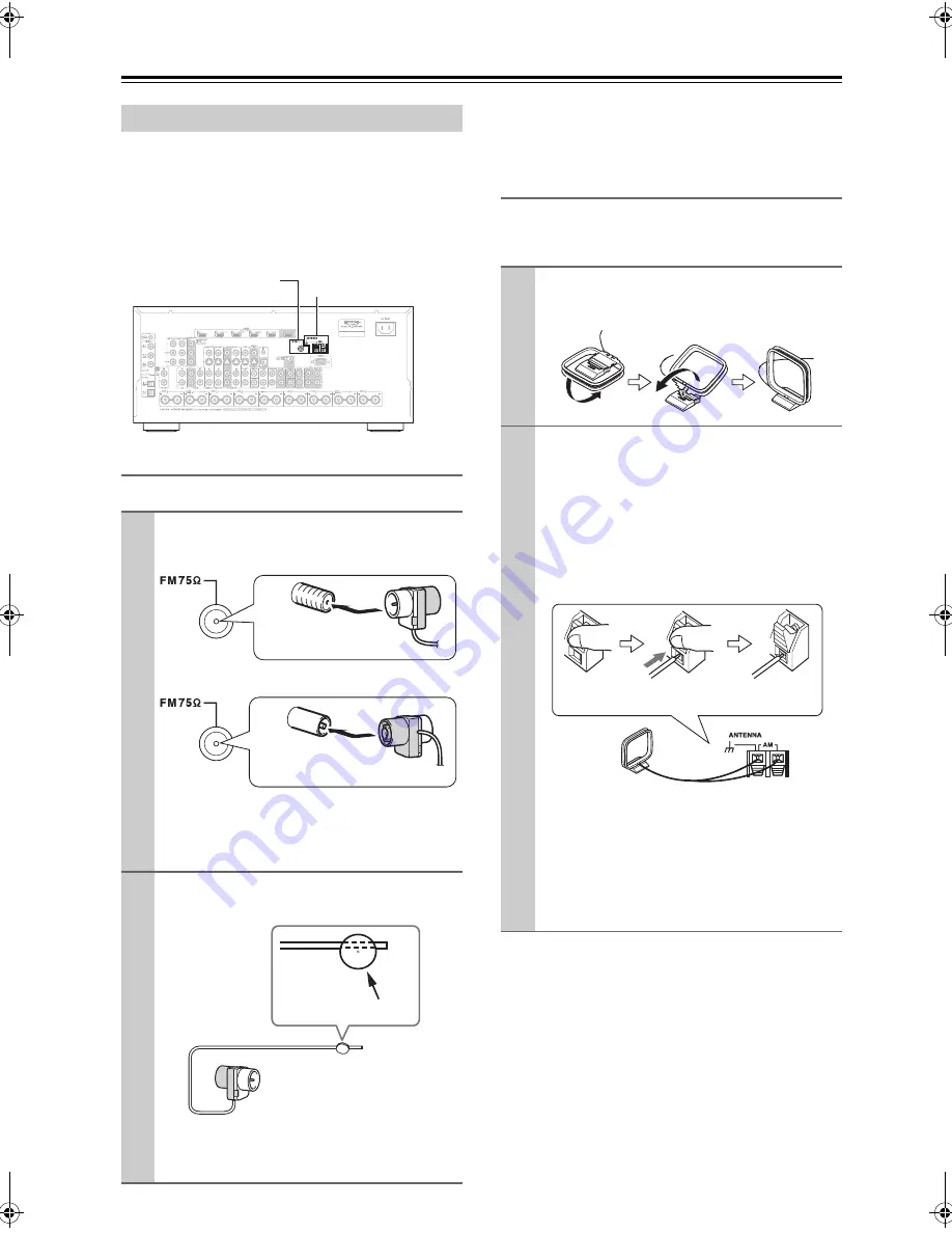 Onkyo TX SR806 Instruction Manual Download Page 20