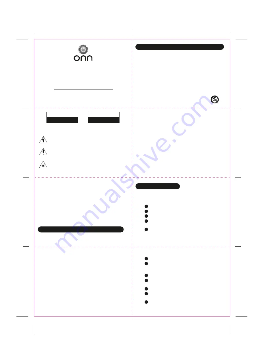 Onn BWA16AA002 Product Manual Download Page 1