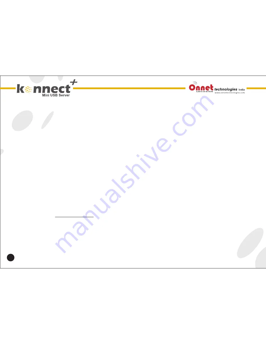 Onnet technologies konnect plus Manual Download Page 7